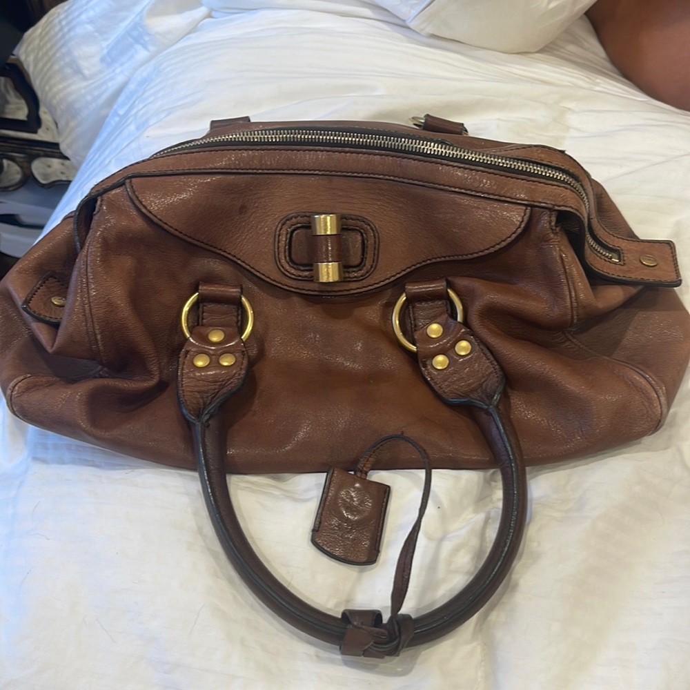 YSL leather bag